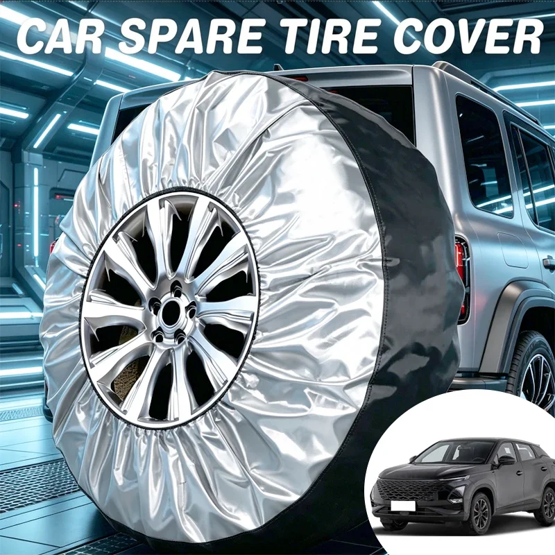 

For Chery Tiggo 3 5 7 8 Arrizo E3 Fulwin Win Jetour 4PCS Car Tire Cover Spare Wheel Dustproof Protector