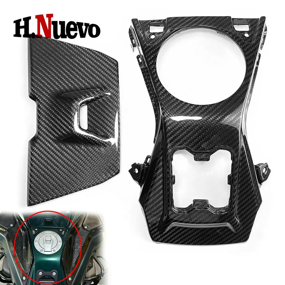 

Motorcycle Accessories Compaitible With BMW R1300GSA 2024 2025 2026 Carbon Fiber Full Fuel Tank Cover Guard Protector Fairing