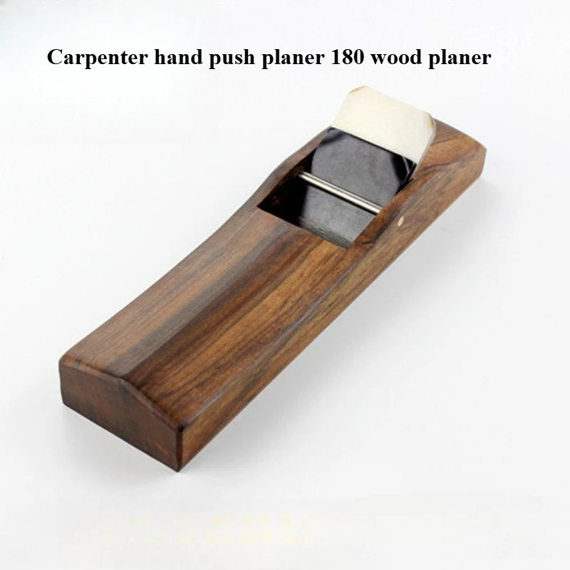 

Woodworking Hand Planer 180 Wood Planer Black Sandalwood Woodworking with Handle Hand Planer Set