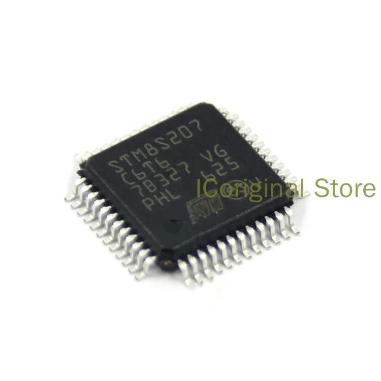 Original chip STM8S207C6T6 package QFP48 Stmicroelectronics microcontroller IC encapsulation LQFP-48 STM8S207 c6t6