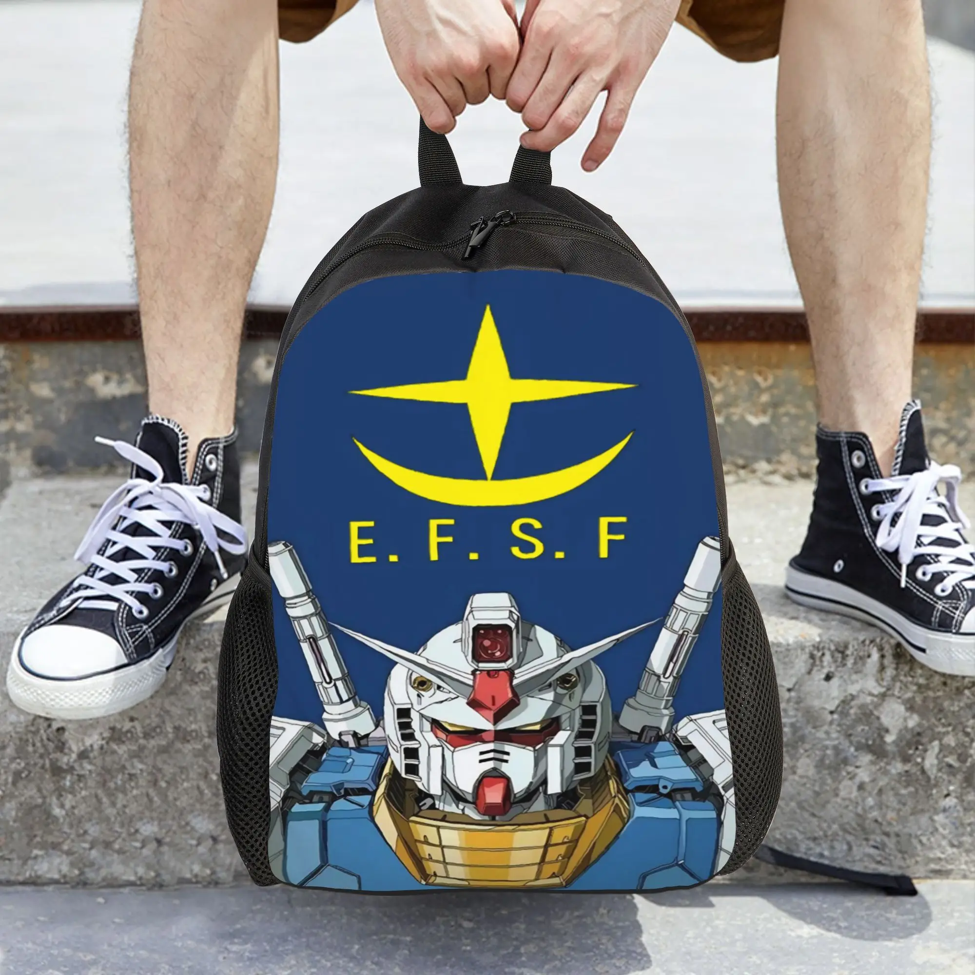 Toddler's mobile suit gundams Backpack Preschool Kindergarten  Backpacks Bags for Boys and Girls