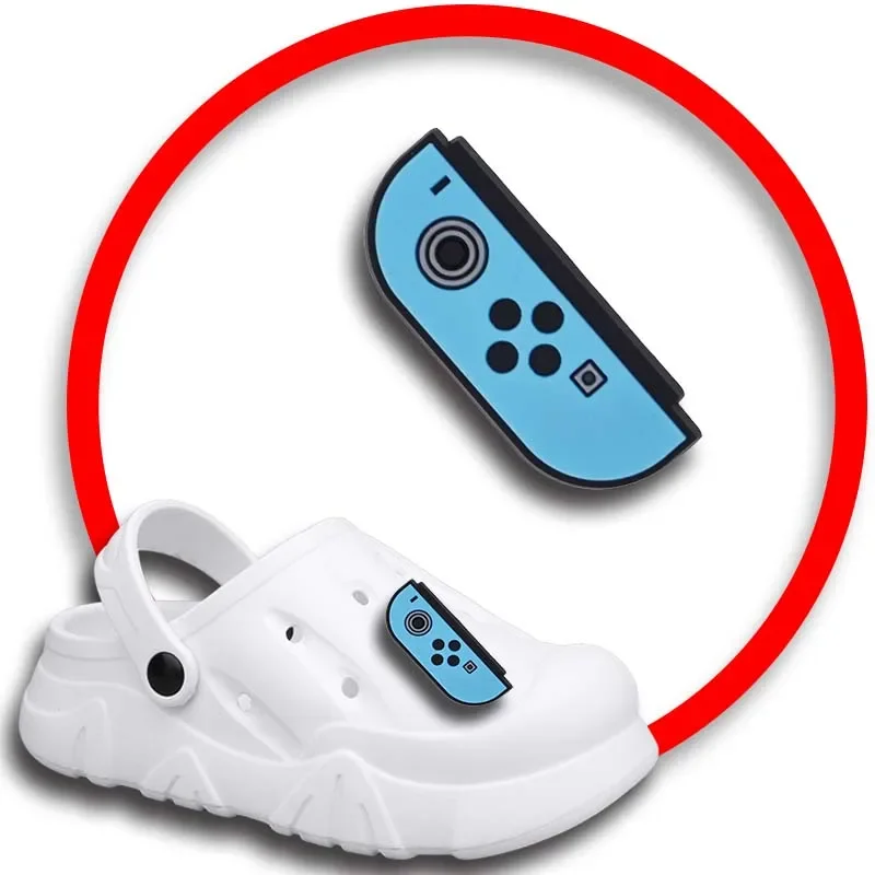 video game Shoe Charms for Crocs Sandals Women Clogs Pins Shoe Decorations Accessory Men Badges Girls Kids Shoes Accessories