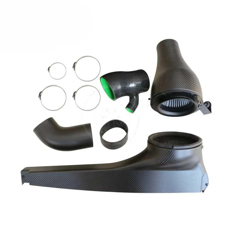 Carbon Fiber Intake for VW Golf Mk8 (R) 2.0T ER STYLE MATTE BLACK