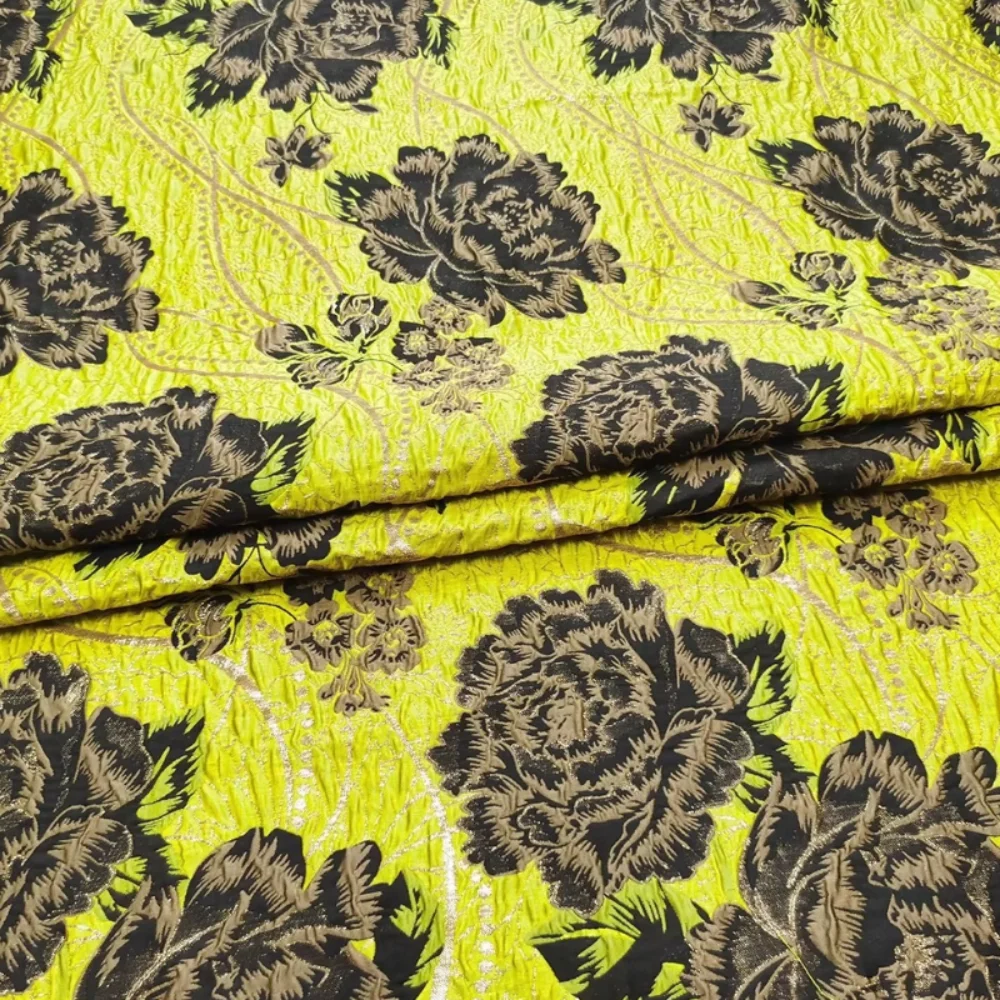 

Windbreaker Woven Brocade Jacquard Fabric Clothing for Apparel Sewing By The Meter Diy Material Wholesale Cloth