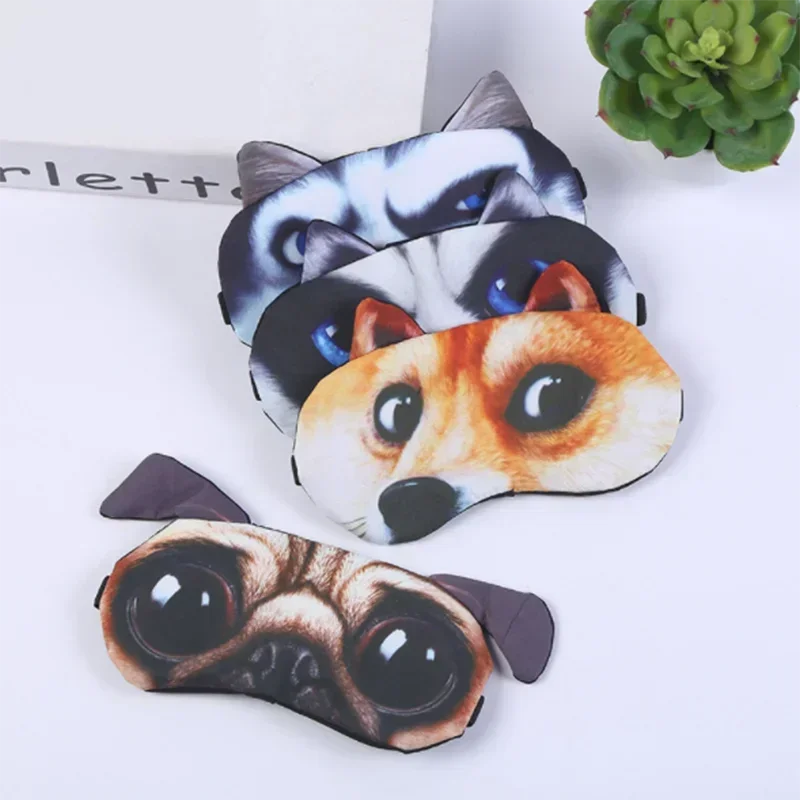 1pcs Anime Sleeping Eye Mask Cute Kids Sleep Mask Cartoon Eye Cover Eye Blindfolds Travel Eye Band Shade Rest Eyepatch