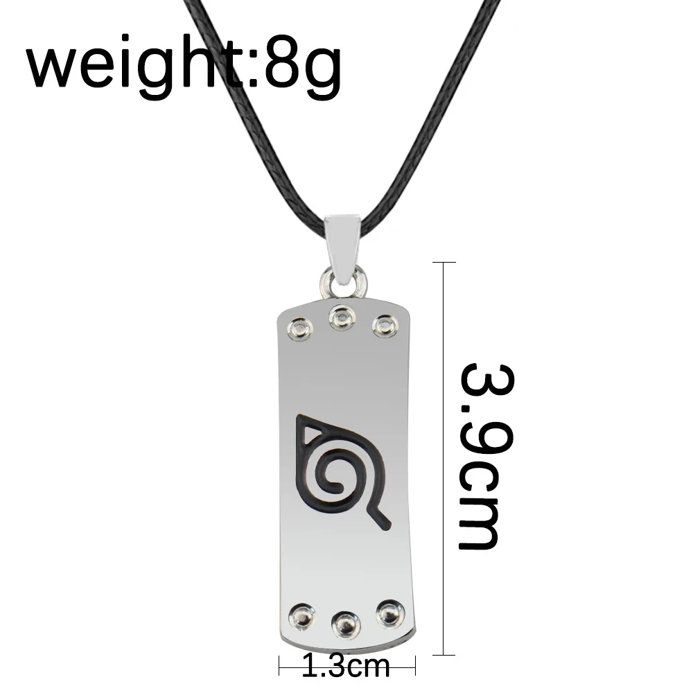 Akatsuki Red Cloud Alloy Pendant Necklace — product detail