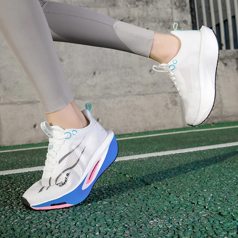 Мужские и женские кроссовки для бега из карбоновой доски, профессиональный марафон, легкая дышащая спортивная обувь с амортизацией отскока