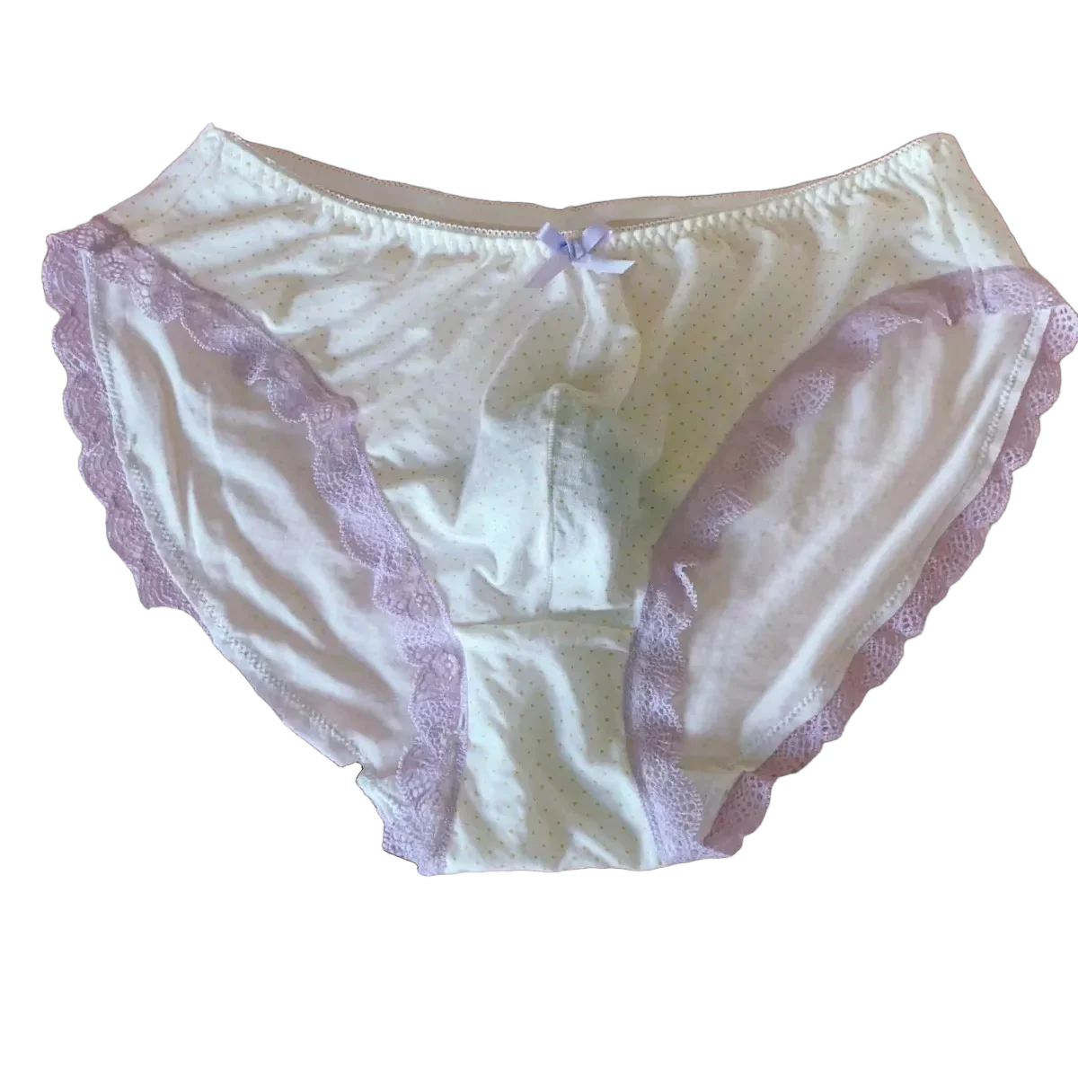 Man's Motal Lace Hem BF Briefs LGBQT Live Show Dance DJ Club Bar Costumes