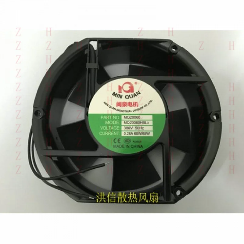 

XXZ for 1pcs AC 380V 17251 double ball bearing cabinet cooling fan MQ20060HBL3