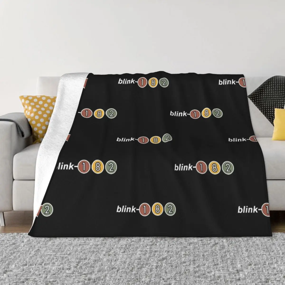 182 Eyes That Blink Blanket Bedspread On The Bed Soft Queen Size