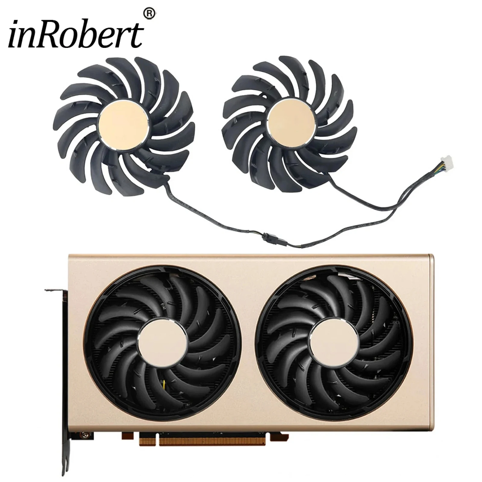 87mm PLD09210S12HH GPU Cooling Fan For MSI Radeon RX5700 EVOKE GP RX5700 EVOKE RX 5700 EVOKE und MECH Graphics Fan видеокарты