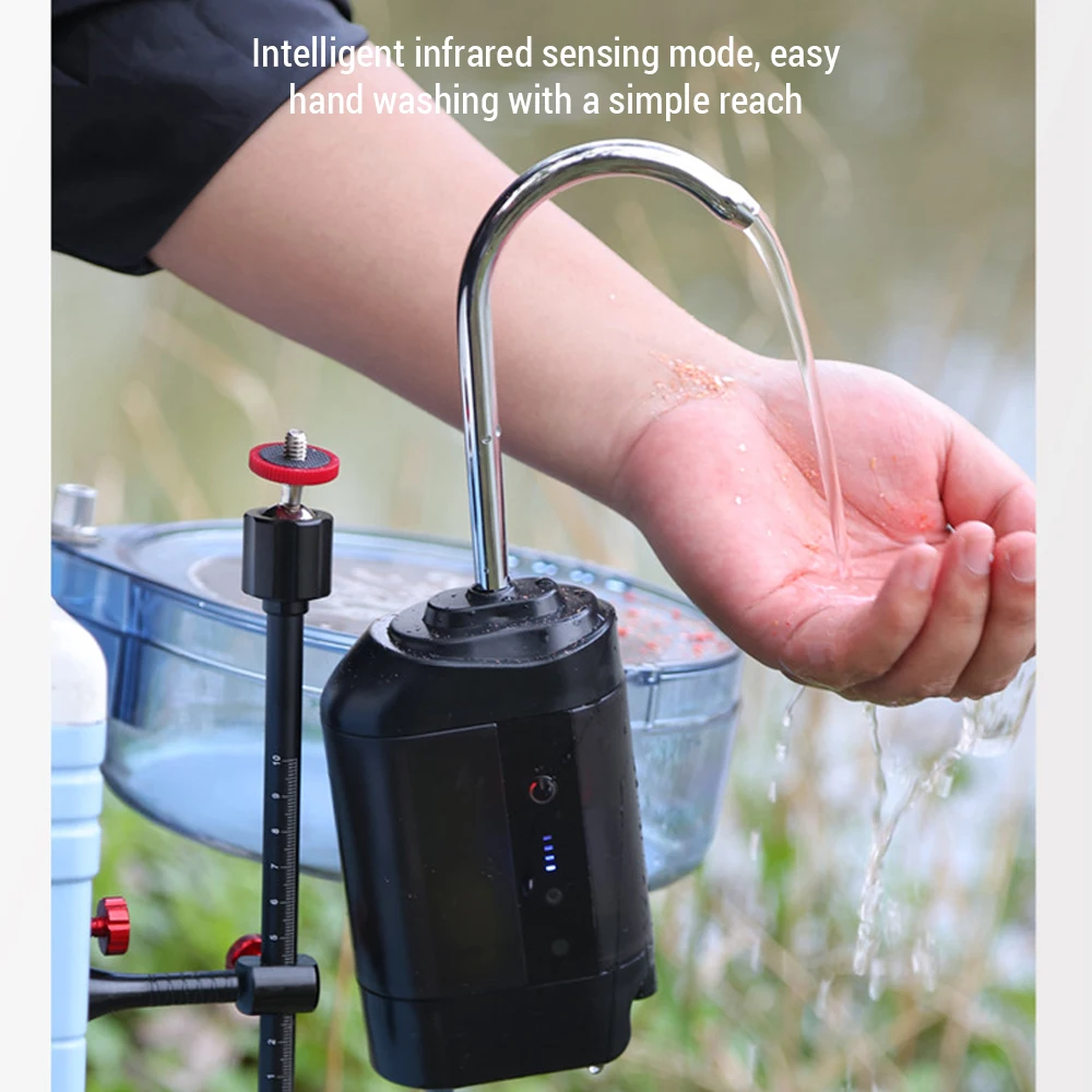 

Induction Intelligent Oxygen Pump Outdoor Fishing Water Collector Fluorescent Water Collector with Bait Light