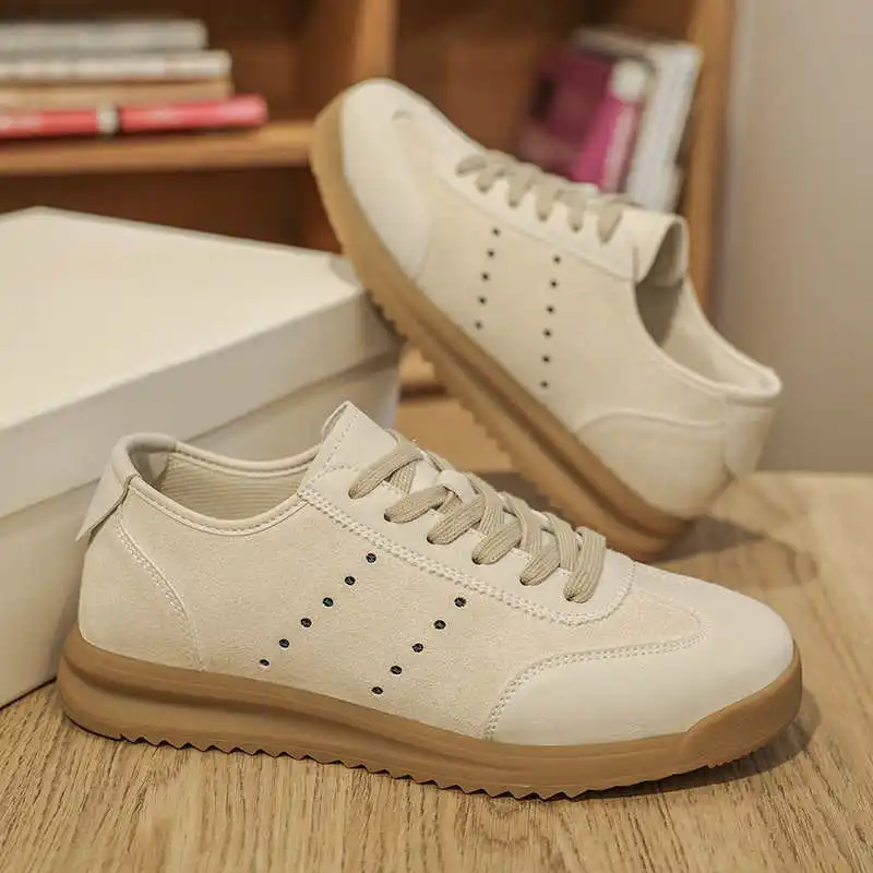 Мужские ботильоны из синтетической кожи на осень-весну, коричневые ботильоны, мужские летние мокасины, кроссовки, спортивные Krasovki Importers