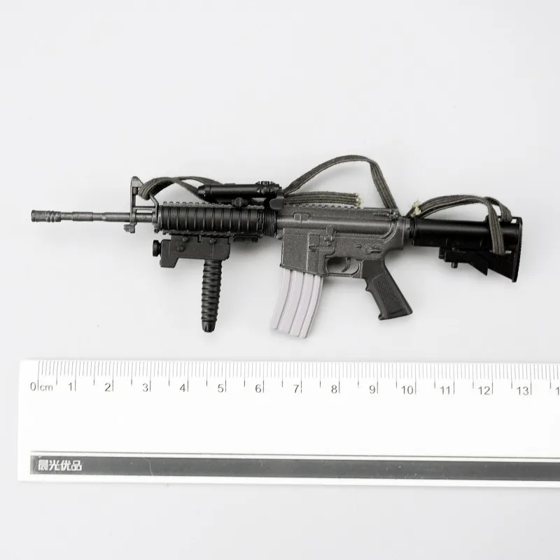 1/6 مقياس عمل أرقام Weilong M4 انفصال الميكانيكية البصر بندقية استقبال قبضة نموذج ل 12 "الملحقات الجندي