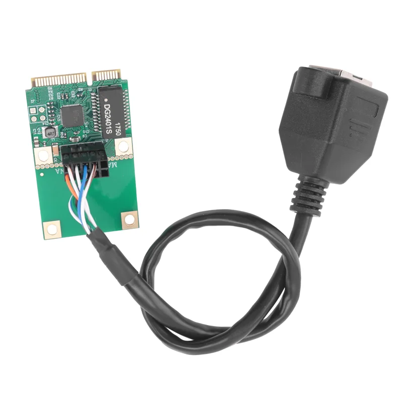 スタイリッシュなギガビットイーサネットネットワークカード MINI PCI-E - RJ45 LANアダプター 1000Mbps サーバー用