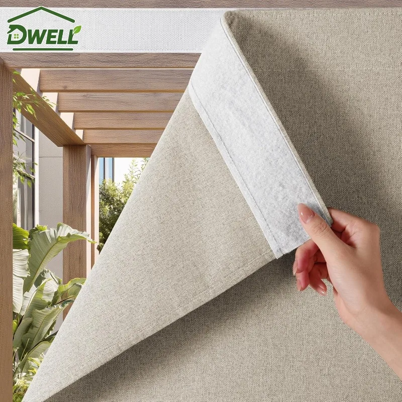 Magic Window Insulation Cover, Thick Thermal No Drilling Blackout Curtain, Heat Blocking Sun Protection Privacy Panel for Home