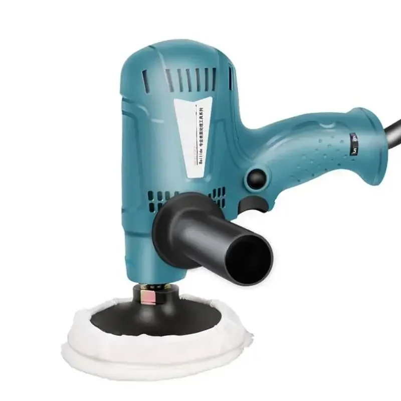 Elektroauto-Polierer, variabel, 6 Geschwindigkeiten, 600 W, 900–4500 U/min, Auto-Pufferschleifer, Wachs- und Polierwerkzeug, Vollkupfermotor mit Motorhaubenpolster