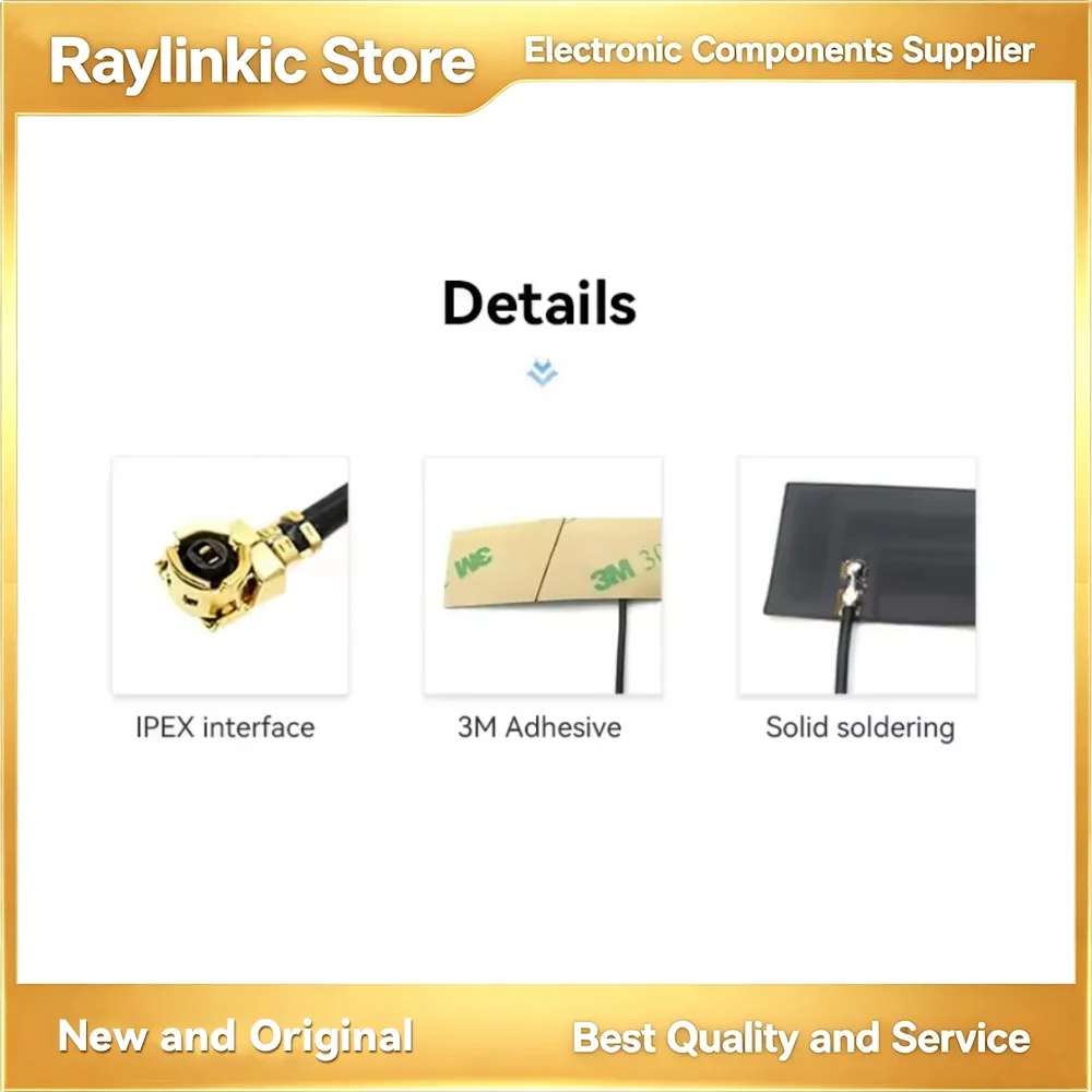 10PCS 4G FPC Antenna Full Netcom Built-In EBYTE TX4G-FPC-9914 TX4G-FPC-8226 Series 3M Adhesive Interface for Wireless Communicat