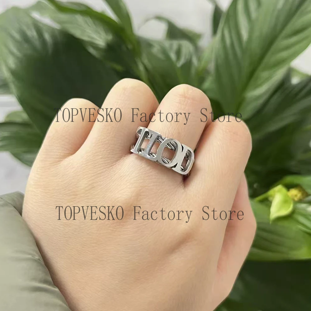 Stainless Steel Gamma Phi Delta Ring - view 3