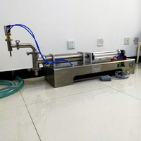 Automatic Single Head Liquid Filling Machine High Temperature Heat Resistance For Perfume Drinking Beverage Can Sense High Preci