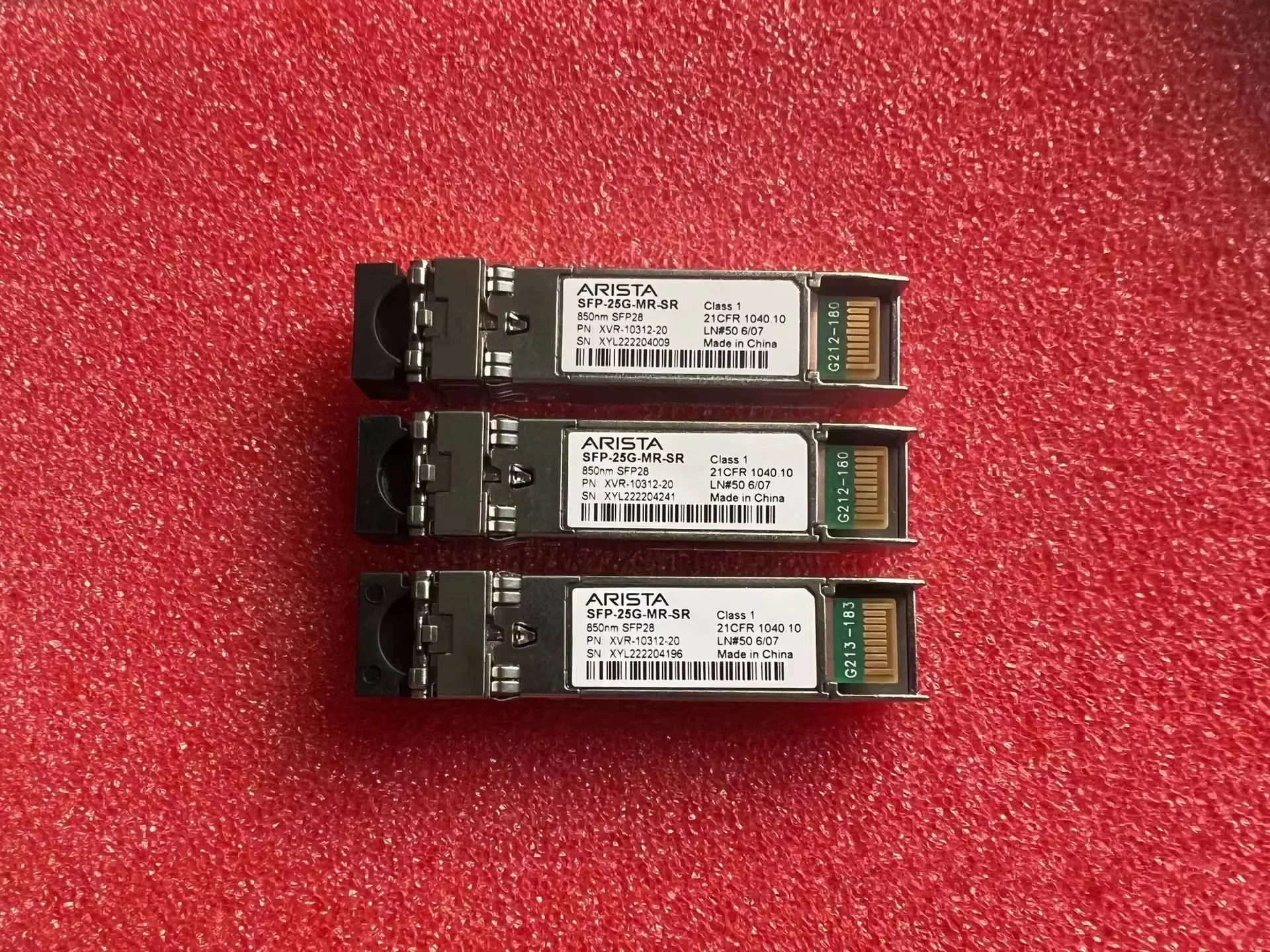 1pcs-arista-25gb-sfp-optical-fiber-converter-sfp-25g-mr-sr-850nm-sfp28-xvr-10083-20-xvr-10312-20-25g-switch-module