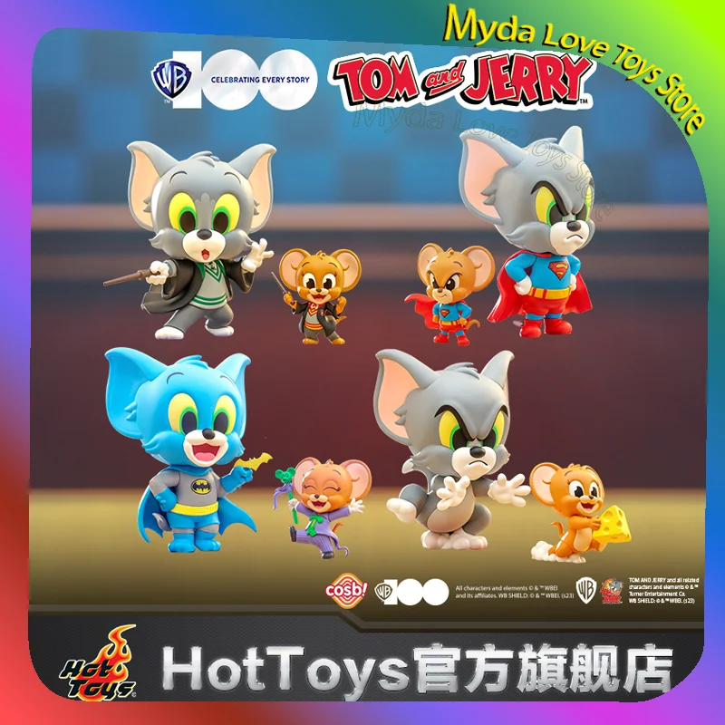 Hot Toys Cat And Mouse Tom And Jerry Harry Potter Batman Cosbaby Mini Doll Set Cartoon Figurine Children'S Birthday Gifts