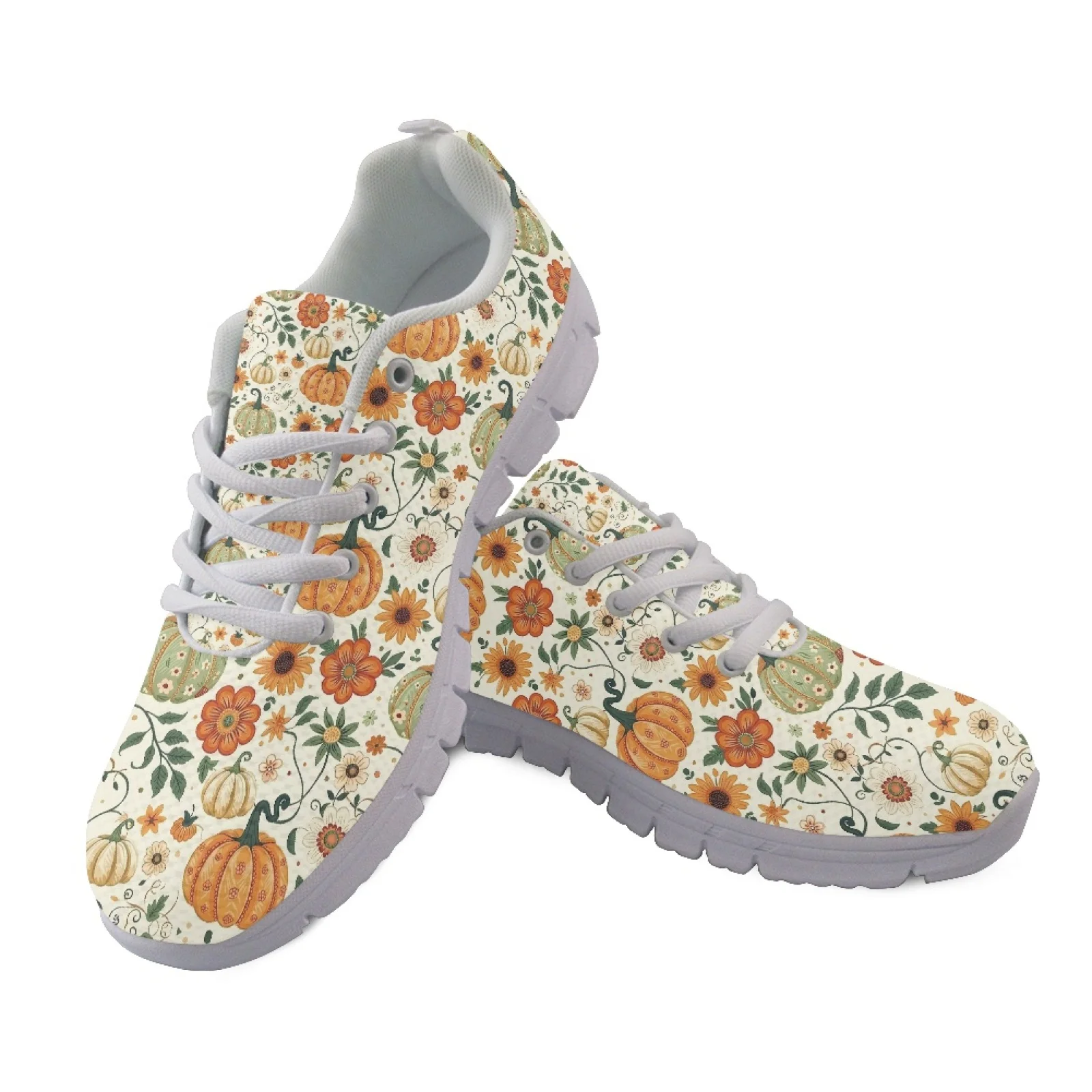 Coloranimal Mexican Turkey Art 2026 Trending Lace Up Athletic Sneaker for Women Mesh & EVA Sole Athletic Shoes Running Shoes