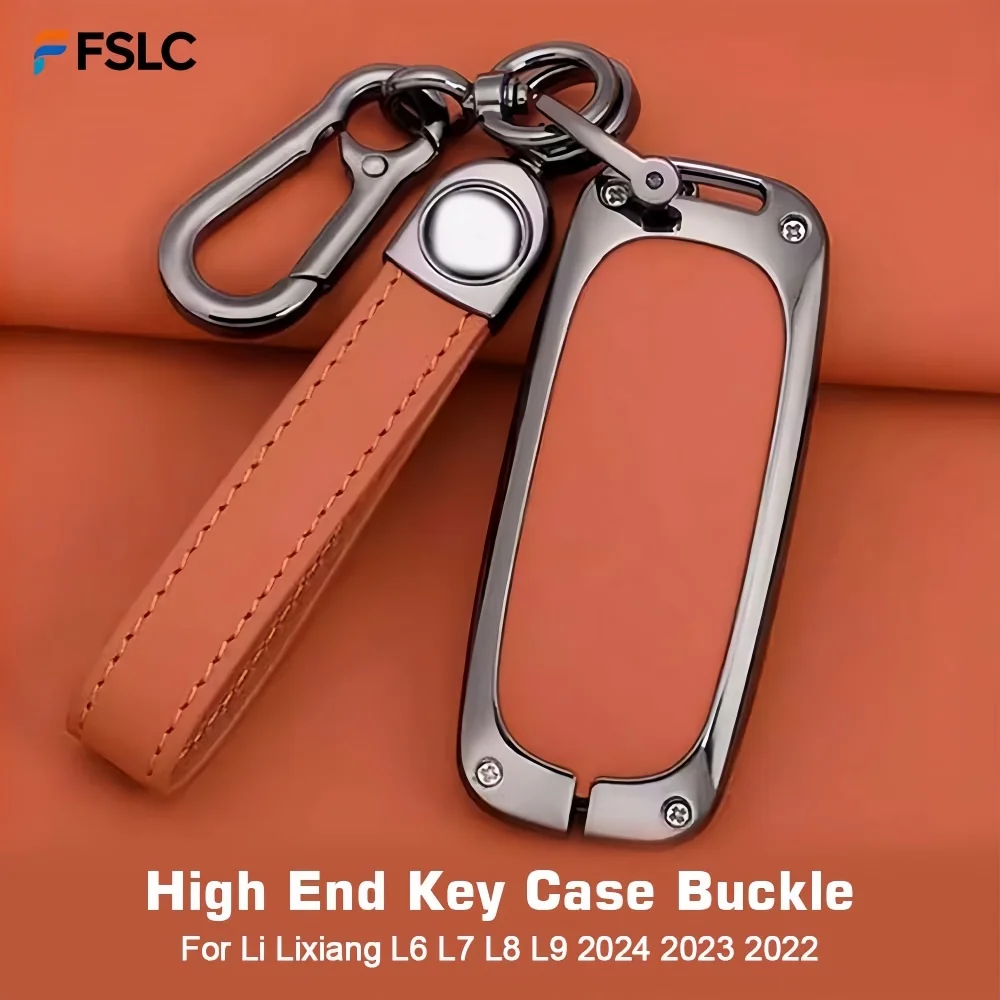 

⭐Genuine⭐ Car Styling Premium Key For Li Lixiang L6 L7 L8 L9 2024 2023 2022 Case Buckle High End Men's Minimalist Women Auto