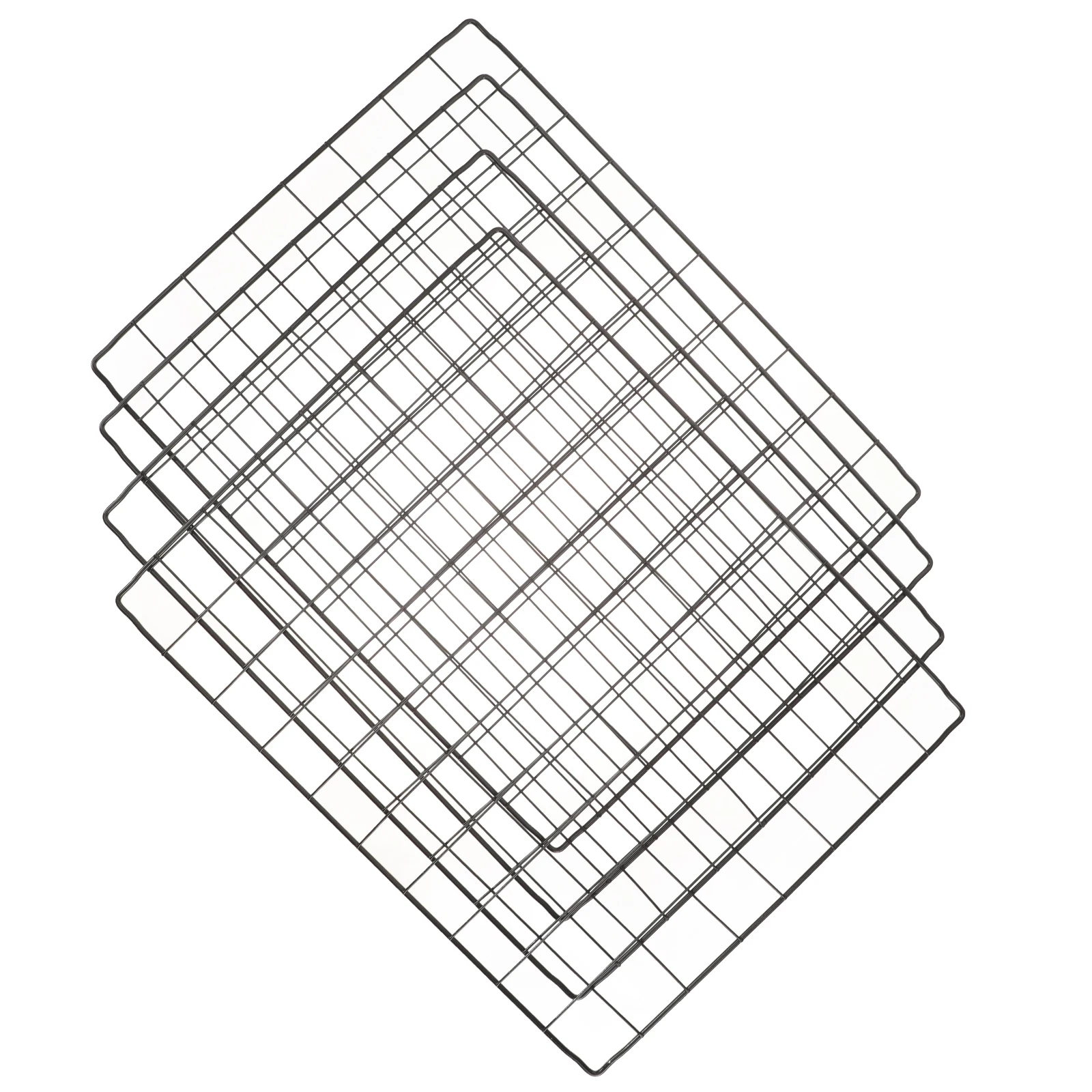 

4Pcs Pet Dog Cage Accessories Multipurpose Wire Mesh Fence for Rabbit Chicken Cat Safety Barrier Easy Assemble Foldable Playpen