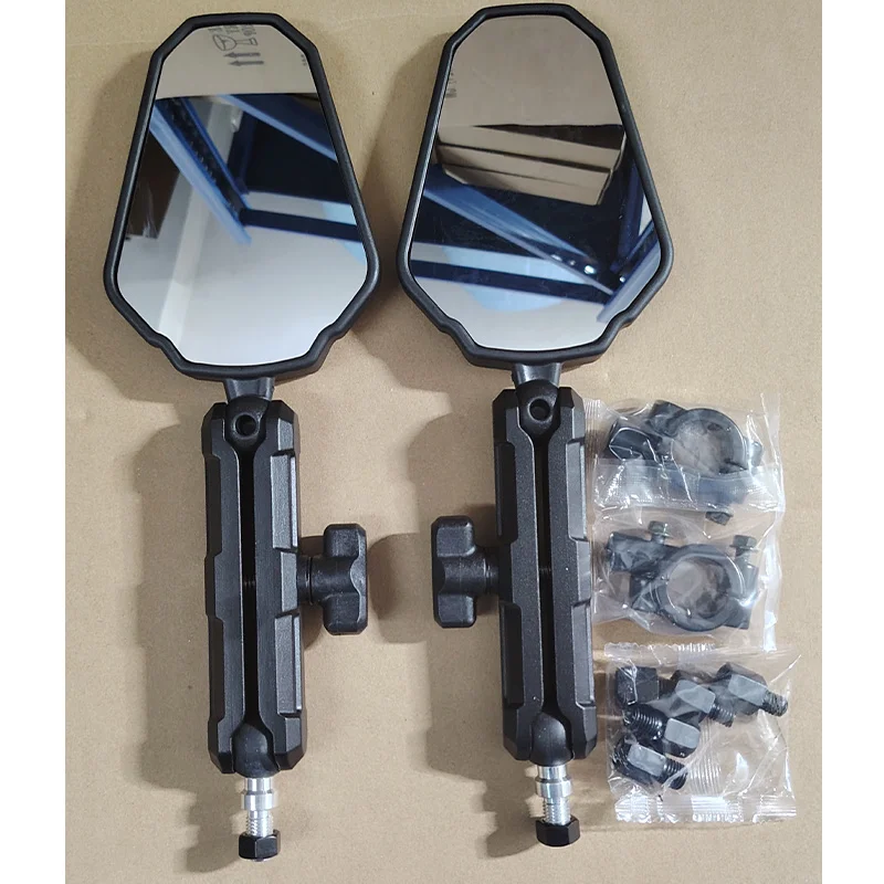 Pair Motorcycle West Wind Rearview Mirror Foldable Adventure Side Mirrors For KTM Duke 390 790 1190 1290 890 200 250 990