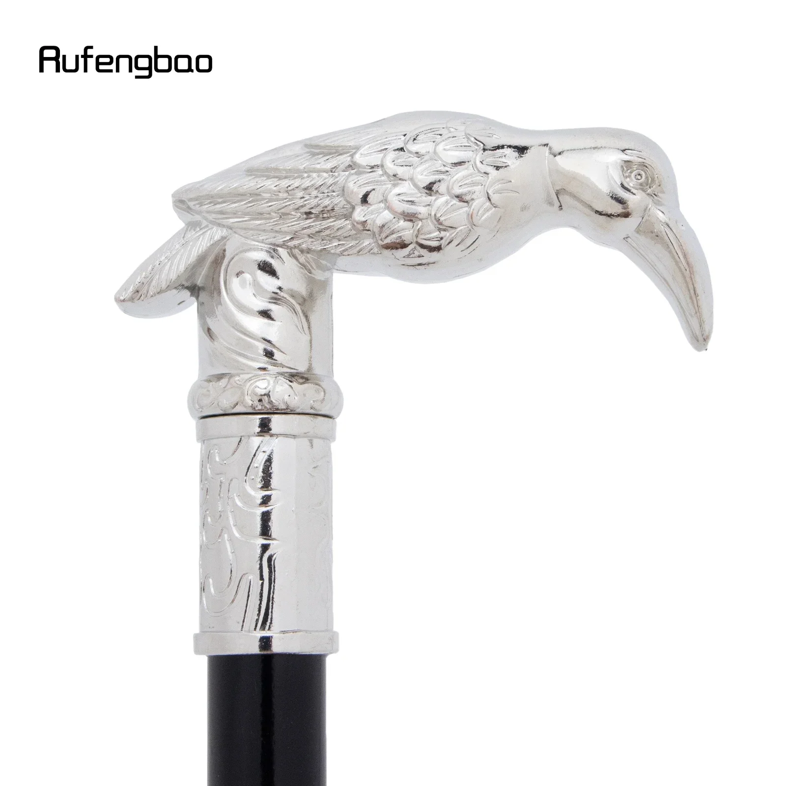 الأبيض النسر رئيس الأزياء عصا للمشي الزخرفية عصا تأثيري خمر حزب المألوف عصا للمشي Crosier 90 سنتيمتر