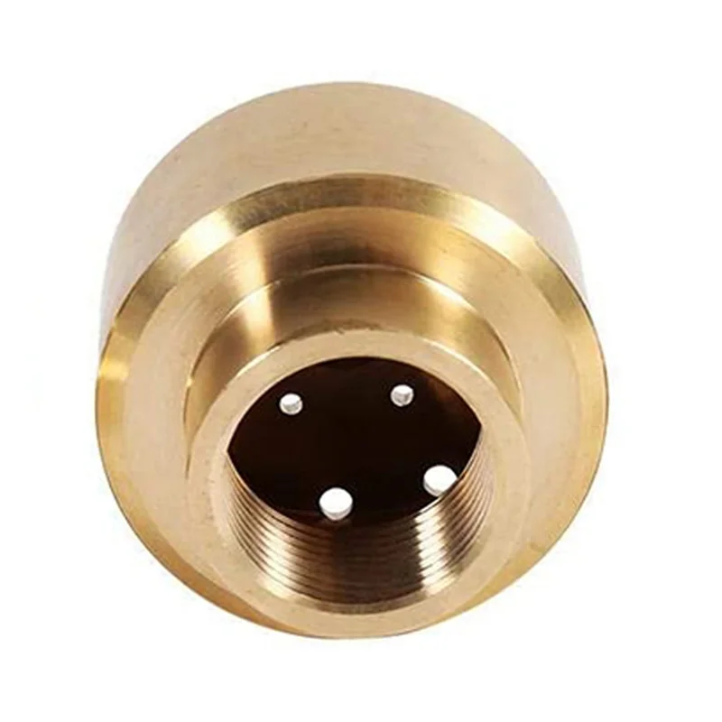 

Well Made-Fountain Nozzle Heads,Brass Column Multi Direction Jet Pond Fountain Water Spray Sprinkler Head Garden(3/4 Inch)