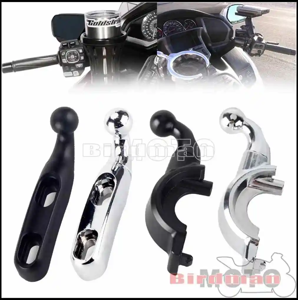 

For Honda GL1800 Goldwing 1800 F6B Gold Wing Tour DCT Airba 2018-2023 Motorcycle Handlebar Accessory Perch Mount Holder Bracket