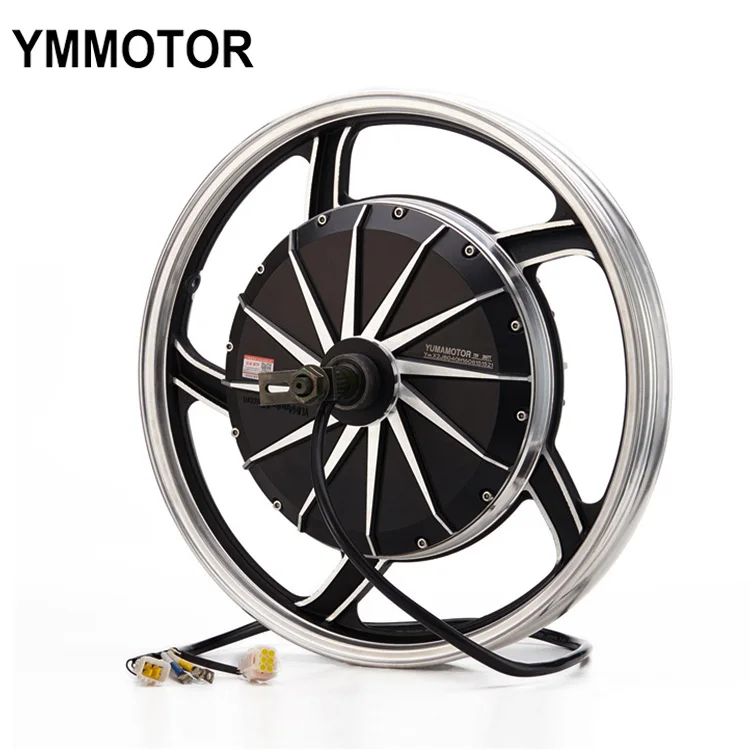 

17 Inch 4000W 72V Fast Speed Powerful Electric Brushless Dc Motor For Motorcycle