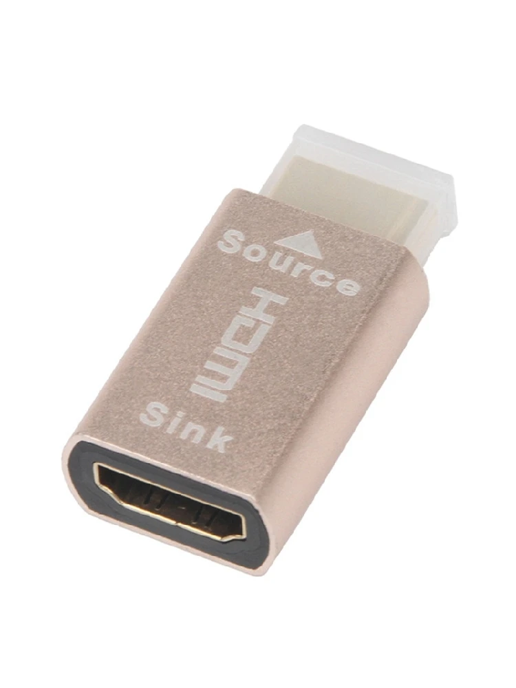 Uchwyt sygnału ekranu blokady HDMI KVM Adapter wirtualny HDMI2.0 Wtyczka atrapa EDID DDC do emulatora wyświetlacza HDMI do 3840X2160 — zdjęcie 2
