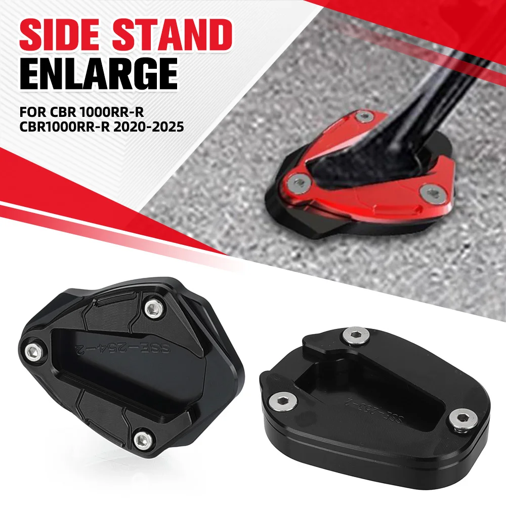 

CBR1000RR-R 2024-2025 For HONDA CBR 1000RR-R CBR1000 RRR 2020 2021 2022 2023 Motorcycle Side Stand Enlarge Kickstand Extension