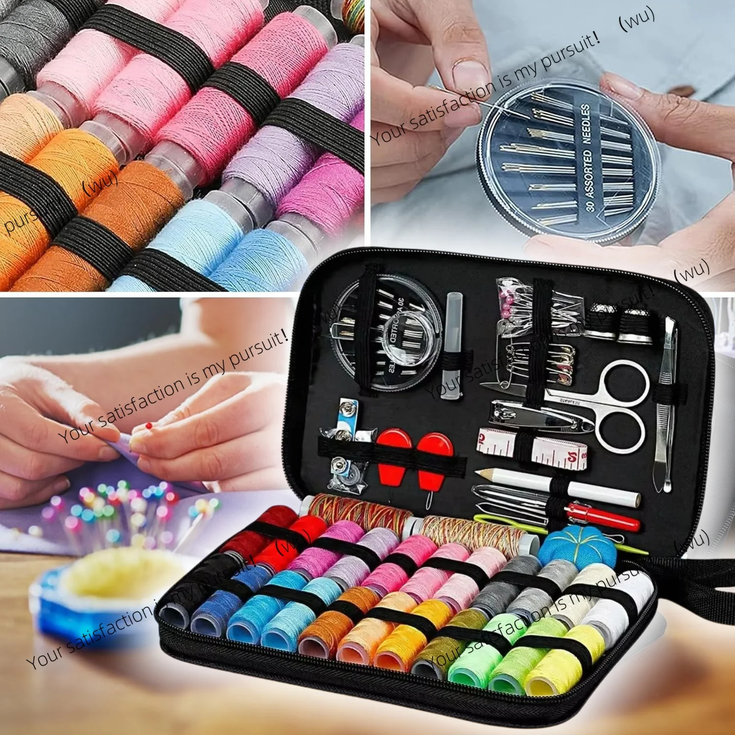 68/98 Multifunctional Sewing Kit Kit DIY Sewing Tools Suitable for Hand Sewn Embroidery Threads and Accessories