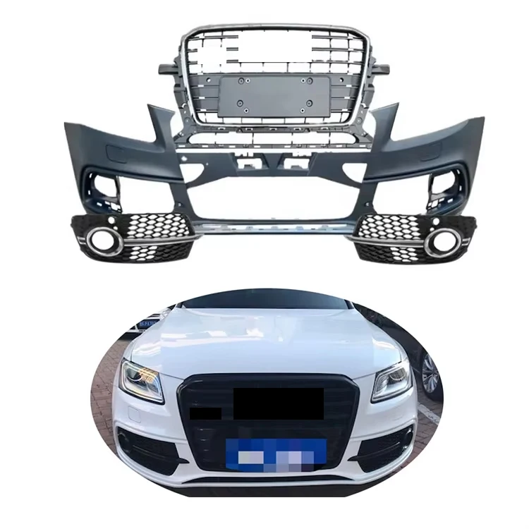 Hot Sale Front Bumper with Grille Bodykit Car Bumper for audis Q5 SQ5 2013 -2017