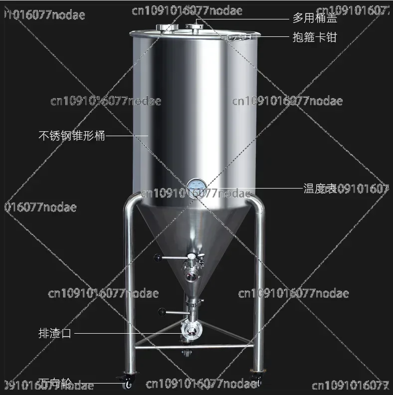 304 Stainless Steel Fermentation Barrel, Special Barrel for Winemaking, Food Grade 316