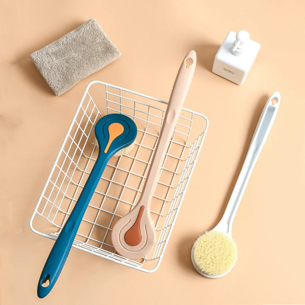 

Многофункциональная щетка для ванны, губка для спины и тела, щетки для душа, щетки с длинной ручкой, отшелушивающий массажер, щетка, скраб, инструмент для кожи