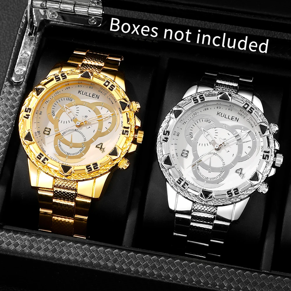 2피스 남성용 패셔너블하고 멋진 쿼츠 시계, 일상복에  - Luxury Watch Under 20000 리뷰 및 가격