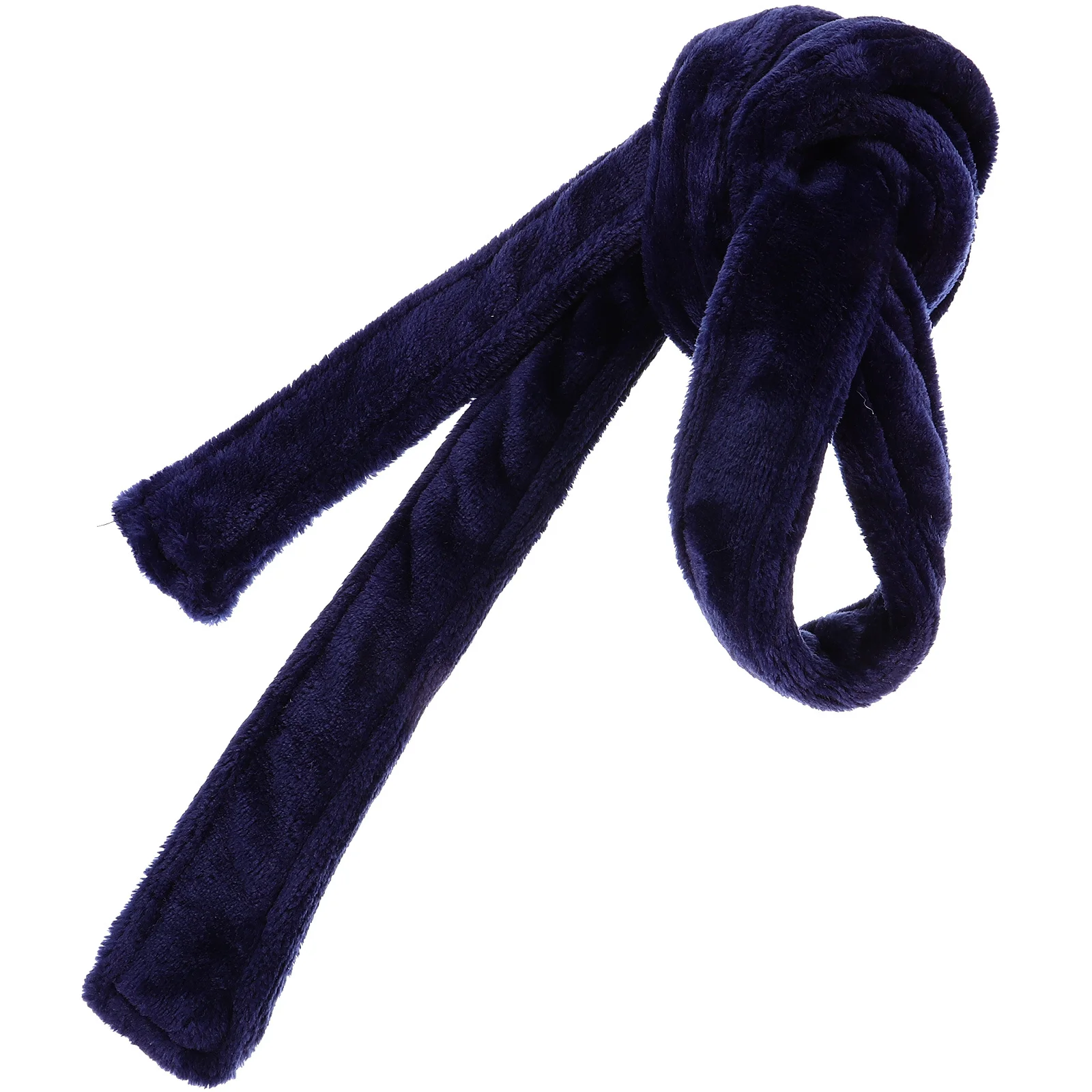 حزام رداء من الفلانيل، حزام خصر سميك ناعم لحفلات سبا الفندق، للاستخدام المريح القابل للتعديل