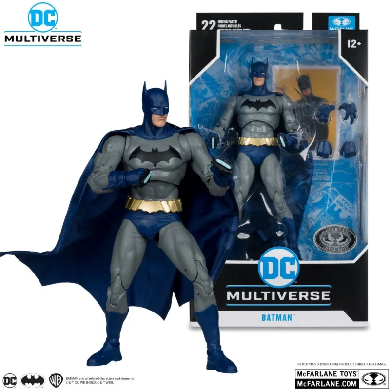 Hot Mcfarlane Dc Multiverse Batman (Batman: Reborn) 7 Inches Action Figure Model Collection Hobbies Decoration Toy Gifts