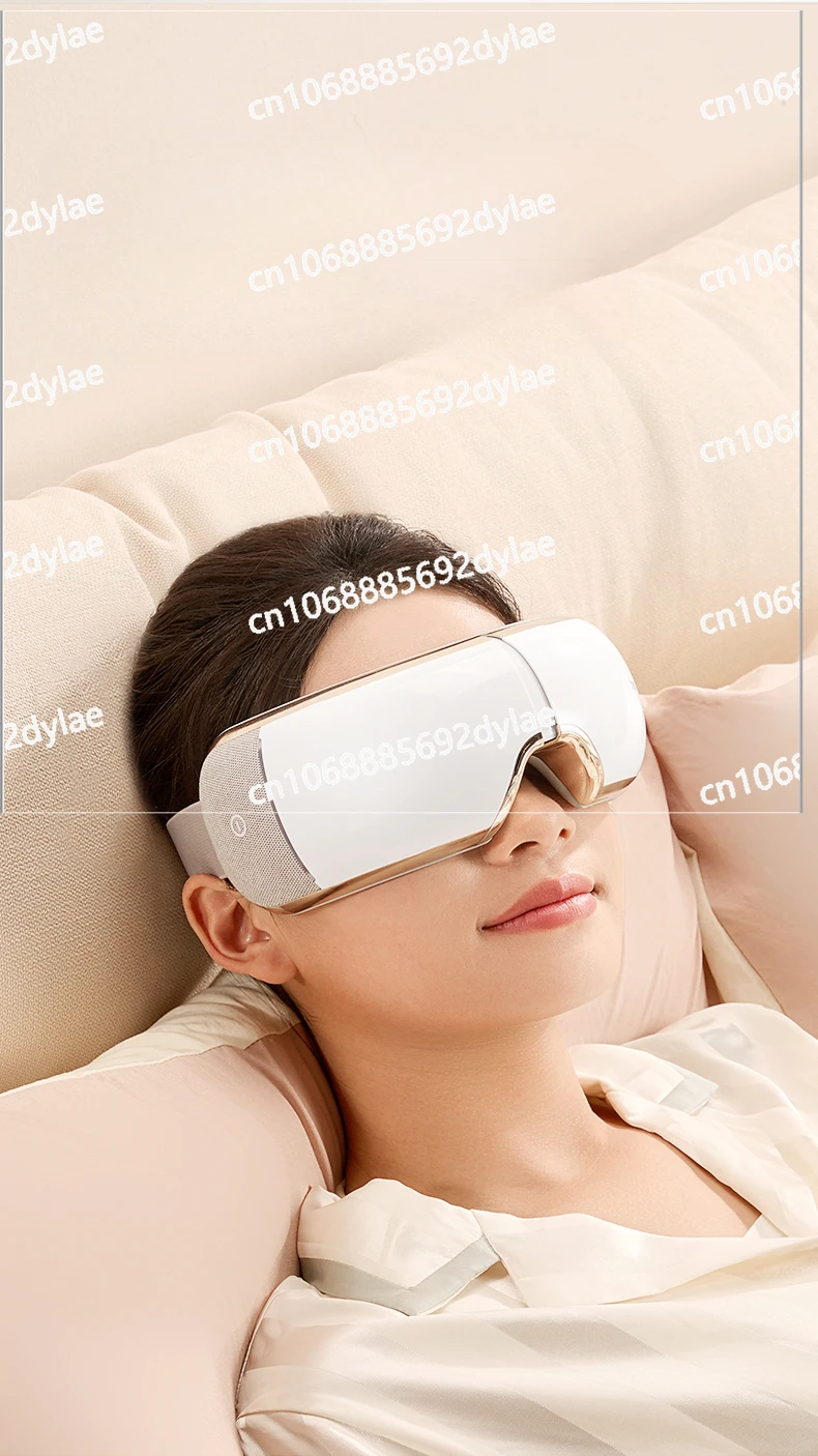 Eye Massager with Hot Compress To Relieve Eye Fatigue, Intelligent Massager