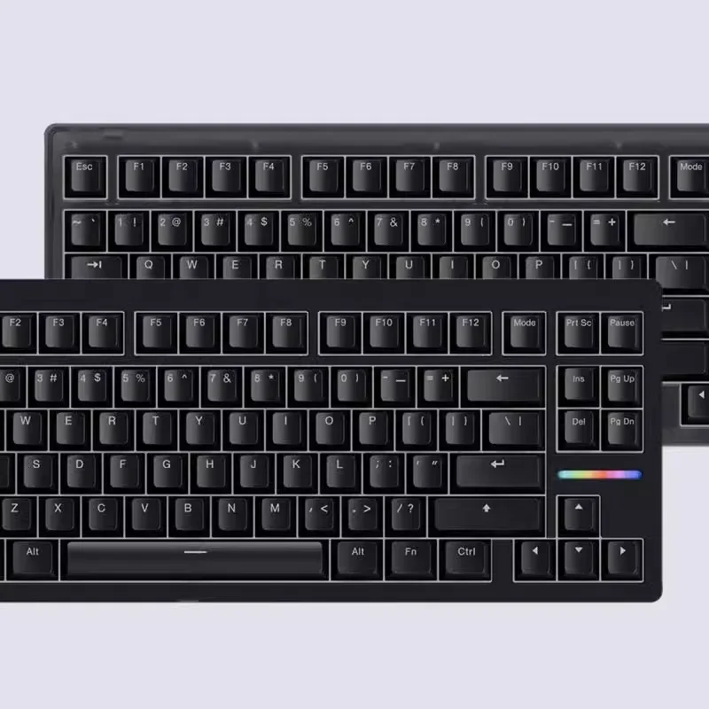 

80HE PCB zinc alloy white magnetic axis mechanical keyboard