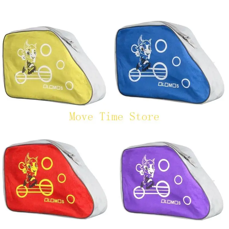 

92ME Large Capacity Roller Skates Storage Bag Skate Shoe Collection Waterproof