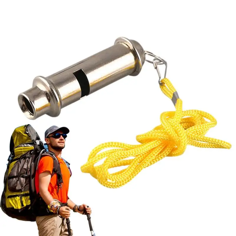 Portable Whistle Basketball Football Game Referee Training Whistle Camping Hiking Survival Whistle For Outdoor First Aid Tool