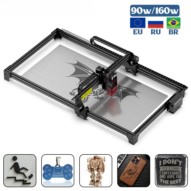 Laser Engraving And Cutting Machine Cnc Router Desktop 160W Laser Engraver Machine Air Assisted 420*860Mm