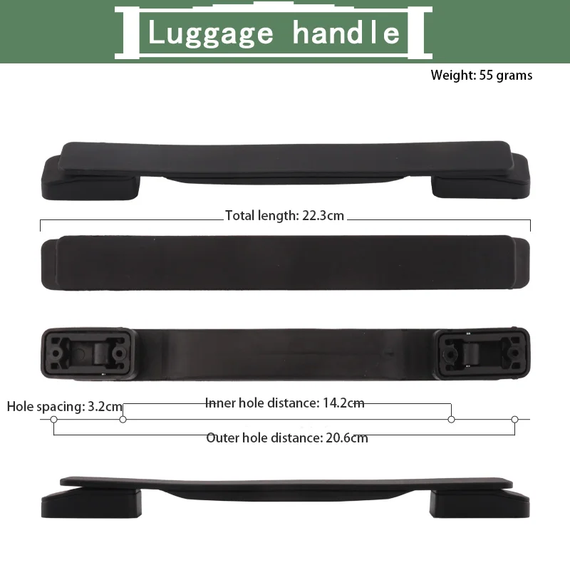 

Suitcase handle accessories, travel suitcase leather bag accessories, pull handle, handle, maintenance handle, lift handle