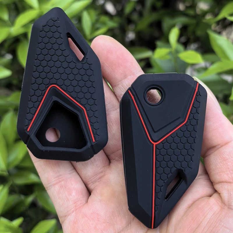 Modifizierte Bestseller Silikon-Fernbedienungs-Schlüsselhülle für Yamaha Suzuki Kawasaki Agusta Honda Motorrad Schlüsselanhänger Zubehör